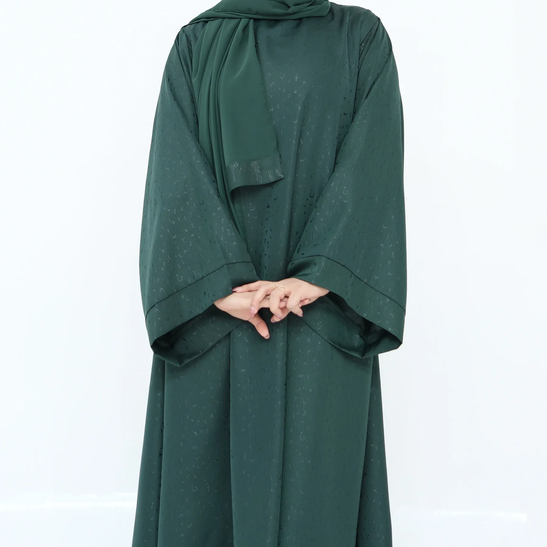 Ramadan luxe dubaï Abaya Jacquard mode musulmane Robe arabe Eid islamique Abayas pour les femmes vêtements de fête turquie Caftan Robe