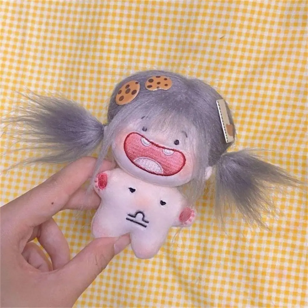 

Funny Fried Hair Toothless Keyring Diy Hairstyle Baby Toothless Cotton 12 Constellations