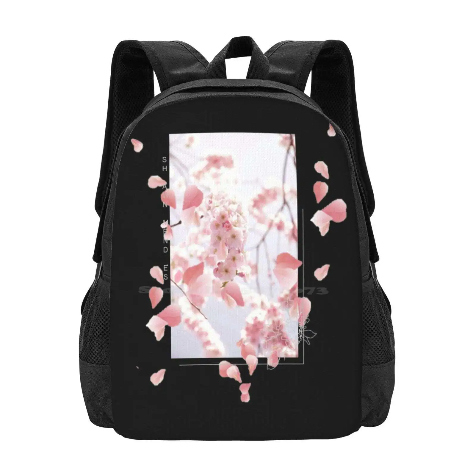 Lost In Japan Remix School Bags Travel Laptop Backpack Shawn Mendes Mendes Army Flower Shawn Signature Sm Albums Illuminate