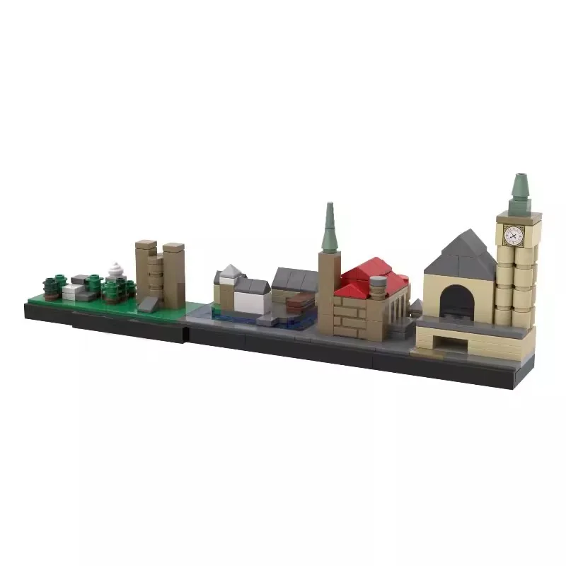 Bricklink Deutschland Ruhr Industrial Base City Skyline Haus Architektur Street View Sets Hamburg Hagen Hamm Bausteine Spielzeug 10