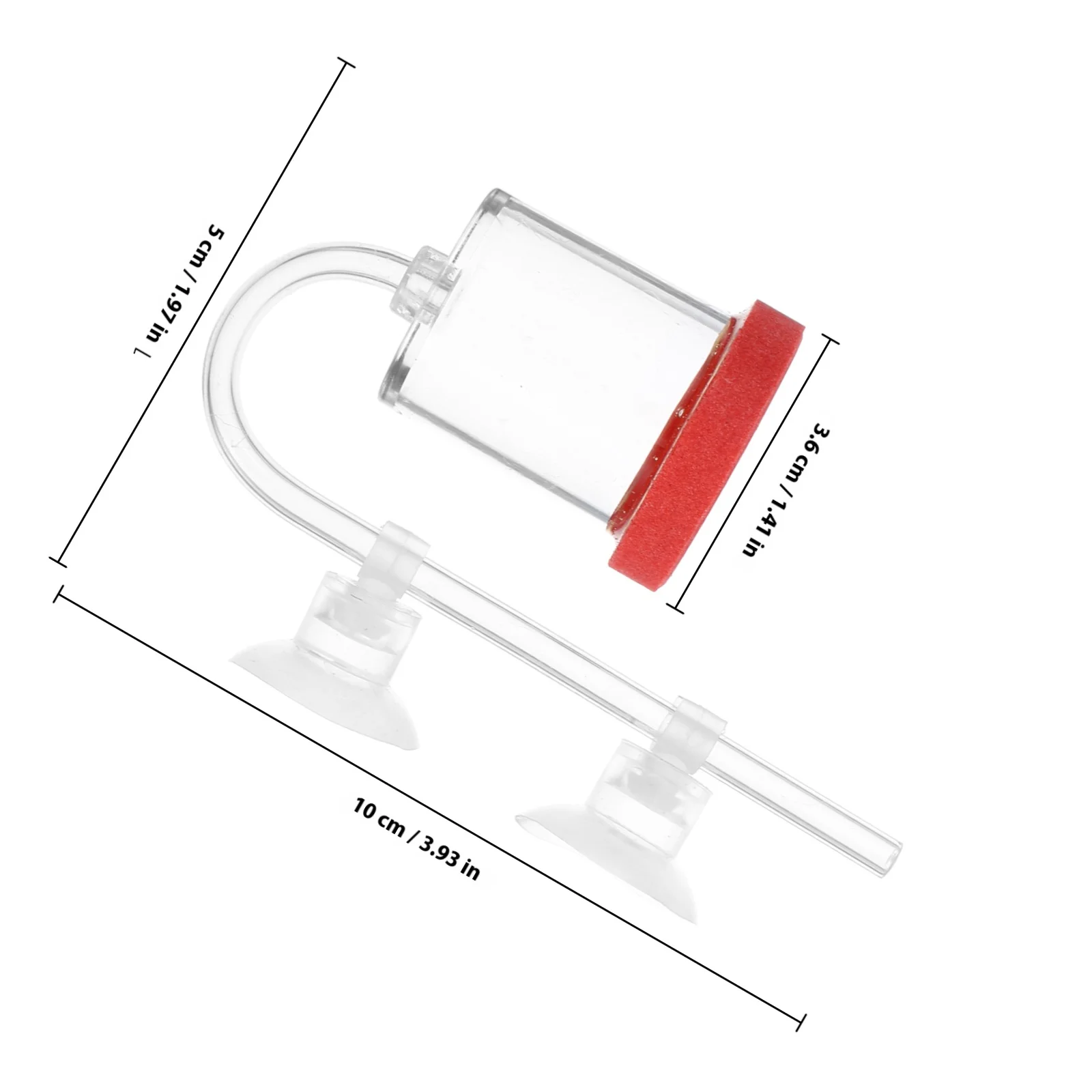 حوض السمك فقاعة الهواء المهنية شفافة الأكسجين الناشر خزان الأسماك ملحق ارتداء مقاومة الهواء حجر حوض السمك المستقر #3