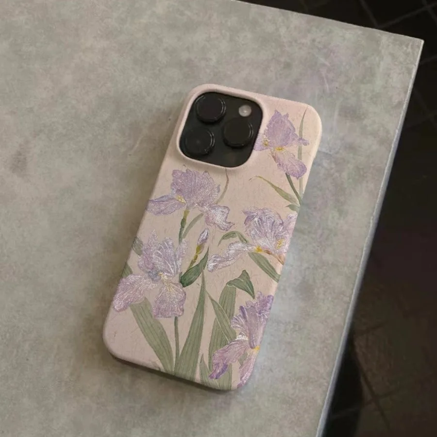 أنيقة القزحية نمط على الوردي الفاتح خلفية جراب هاتف آيفون 17 16 15 14 11 12 13 برو ماكس الهواء زائد الغطاء الخلفي