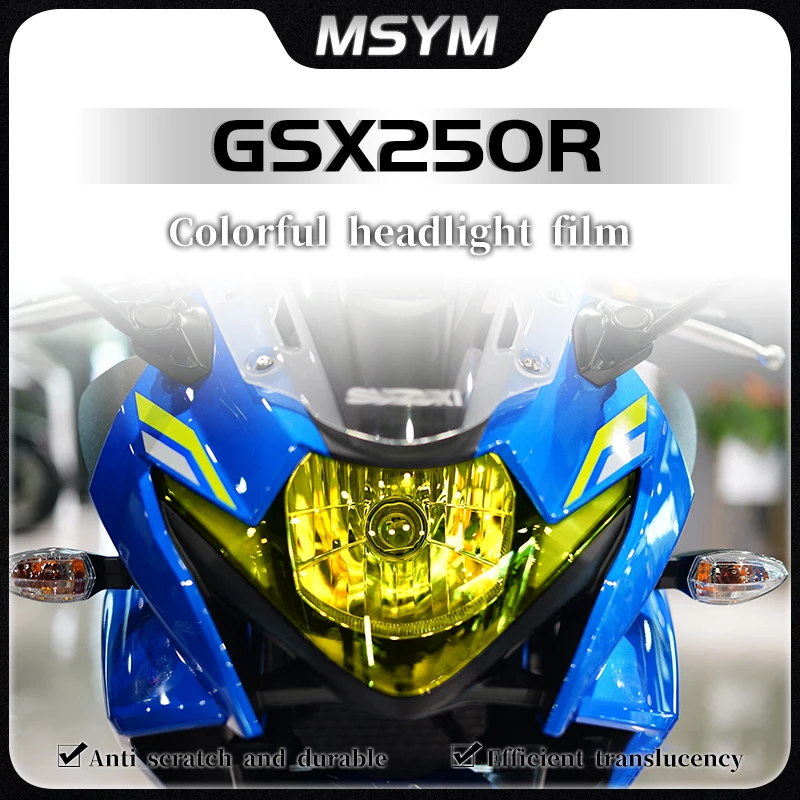 

For SUZUKI GSX250R GSX 250R Gsx250R gsx250r motorcycle Headlight taillight film instrument film protective sticker accessories