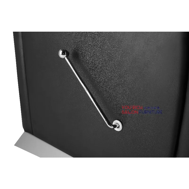 Portable Shampoo Bowls and Chairs Black Shampoo Bed Ceramic Basin Hair Salon Beauty Furniture