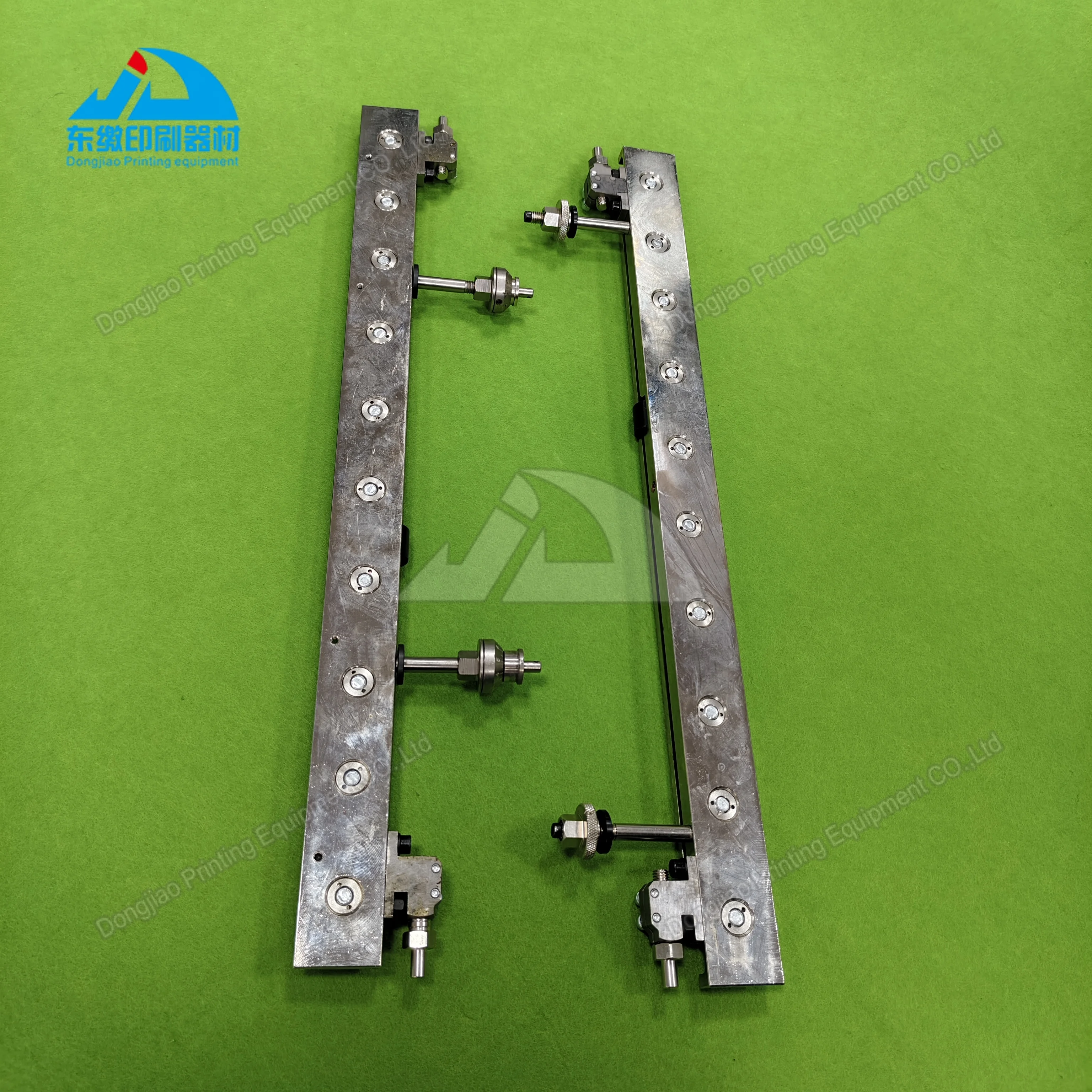 1 conjunto de braçadeira de placa de ação rápida gto52 para heidelberg gto acessórios de máquinas de impressão offset braçadeira de placa