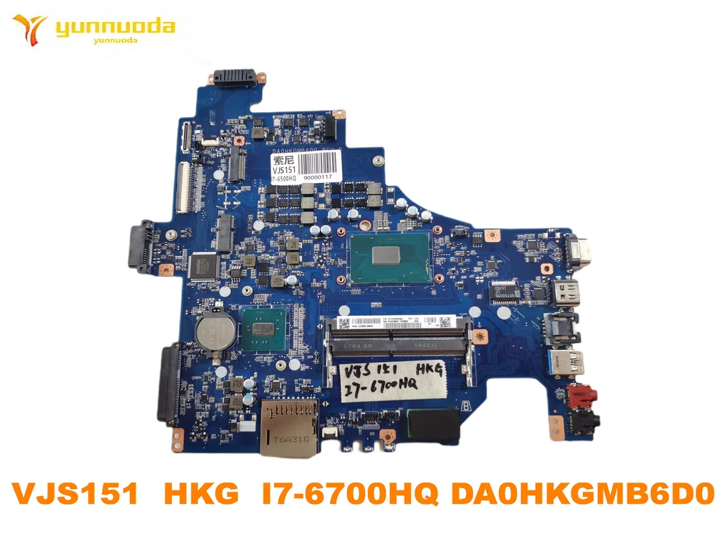 

Original for SONY VJS151 laptop motherboard VJS151 HKG I7-6700HQ DA0HKGMB6D0 tested good free shipping