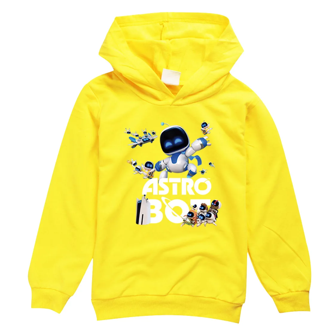 Spiel Astro Bot Hoodie Kinder Comic Kleidung für Teenager Mädchen Pullover Langarm Mäntel Jungen Weiche Stoff Oberbekleidung Kinder Kleidung