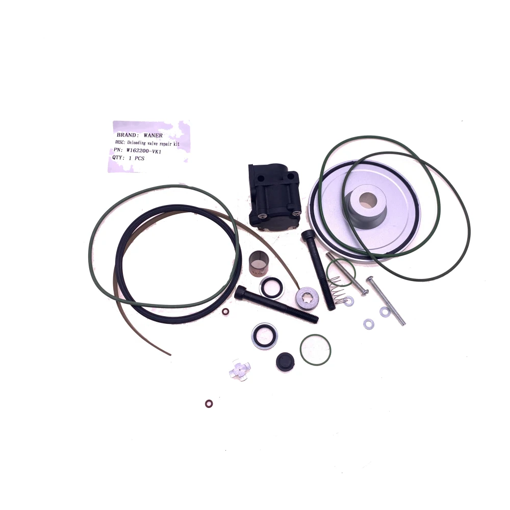 2pcs/lot 2901162200(2901-1622-00) genuine unloading valve kit UNLOADER KIT air suction valve kit