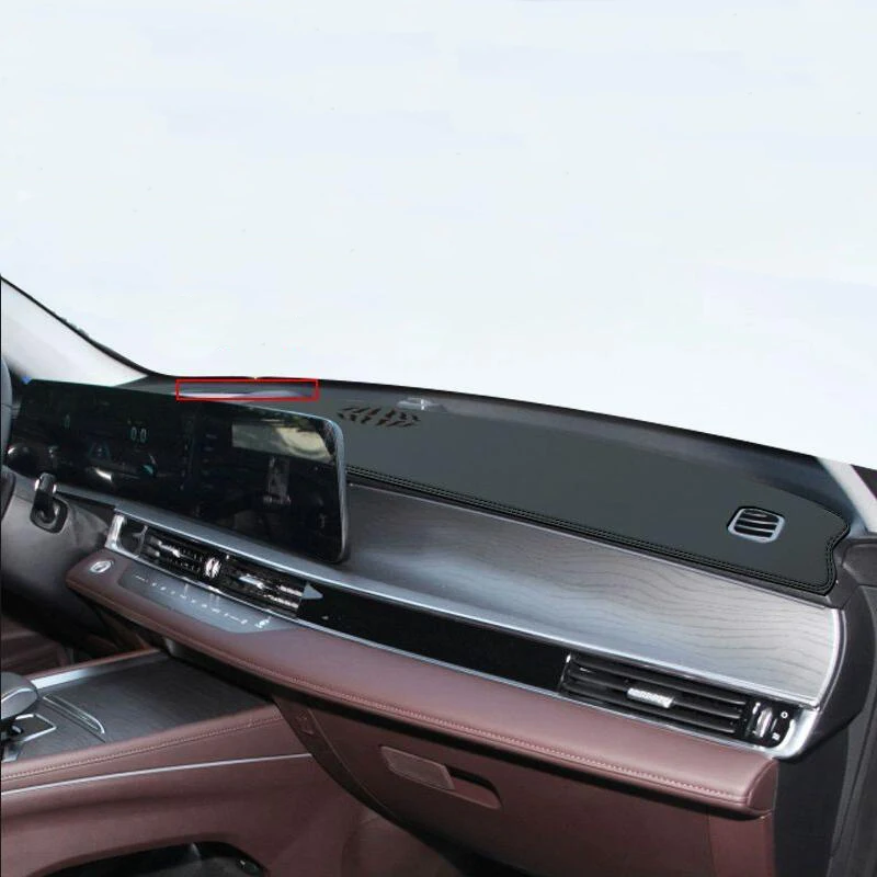 Leather Dashboard Cover Leather Dash Mat Anti-Glare Dashboard Pad For Chery Tiggo 8 Pro Jaecoo 8 Lepas L8 2024