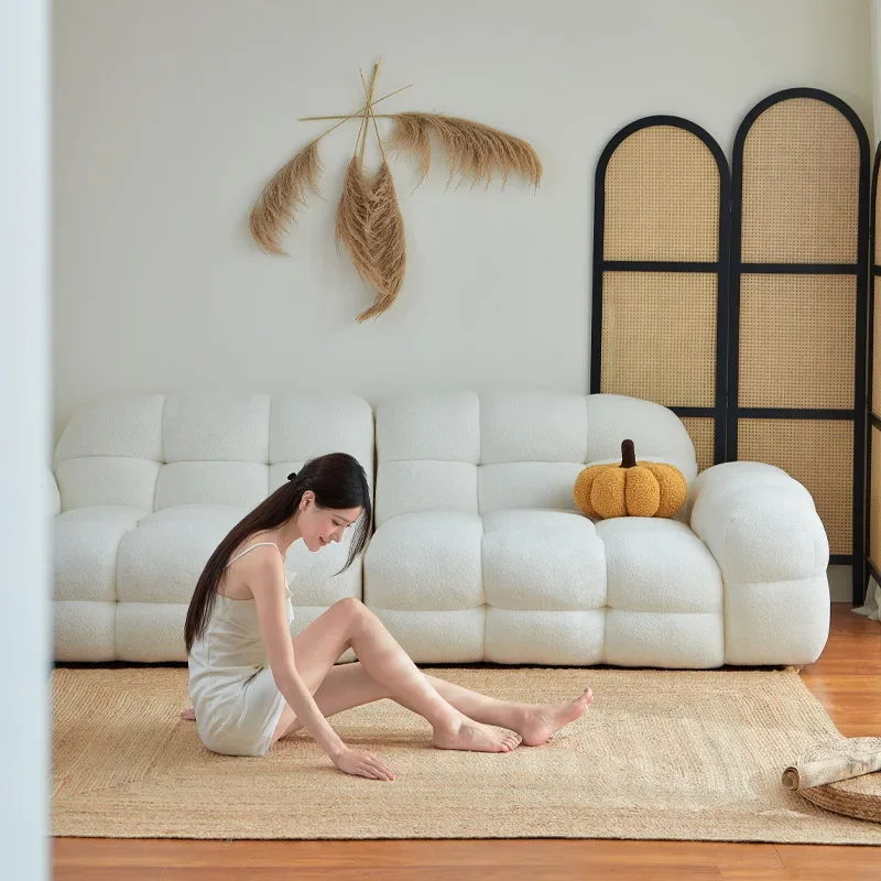 

Natural jute carpet linen living room study floor mat woven glue-free carpet