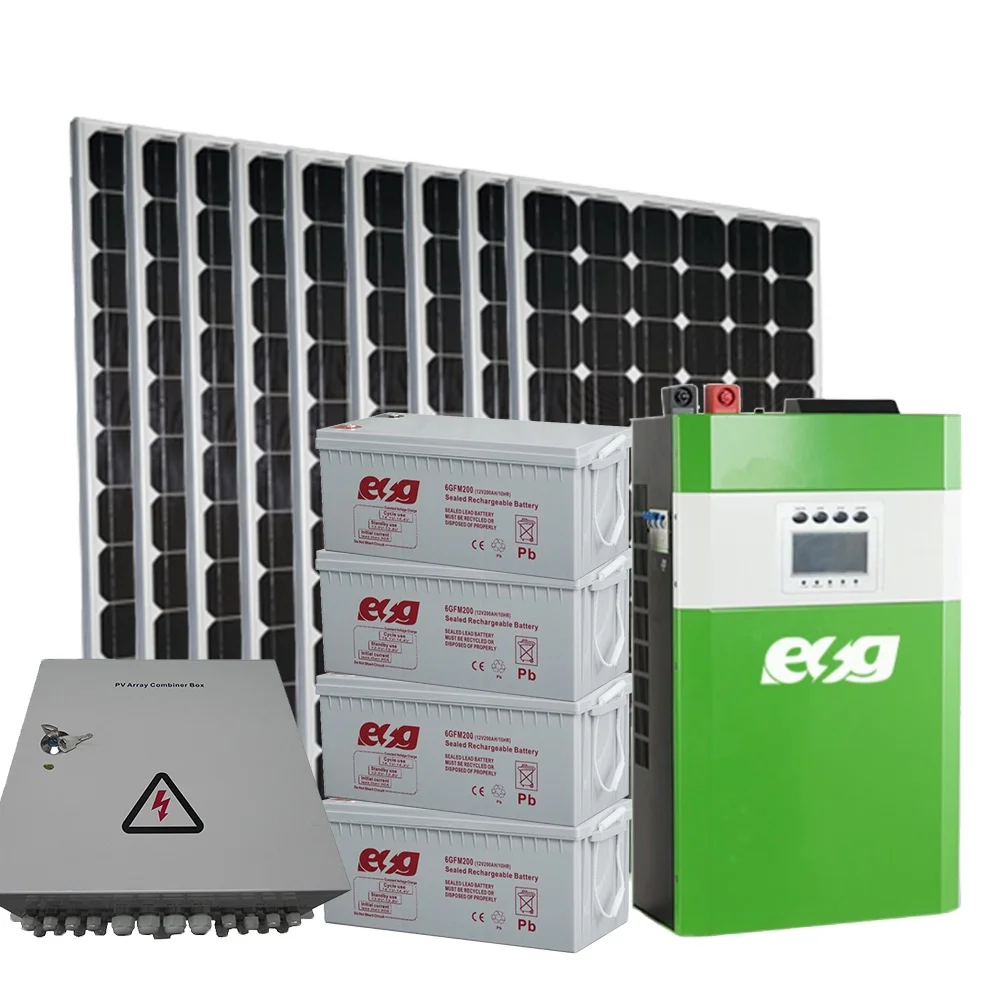 ESG 5KW System 20kw 30kw 40kw 50kw 60kw 80kw 100kw Solar System Full  Kit  System Home