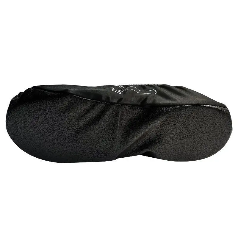 أغطية أحذية البولينج الجلدية غير القابلة للانزلاق، أغطية مقاومة للماء لأحذية البولينج، لوازم أليس البولينج الاحترافية