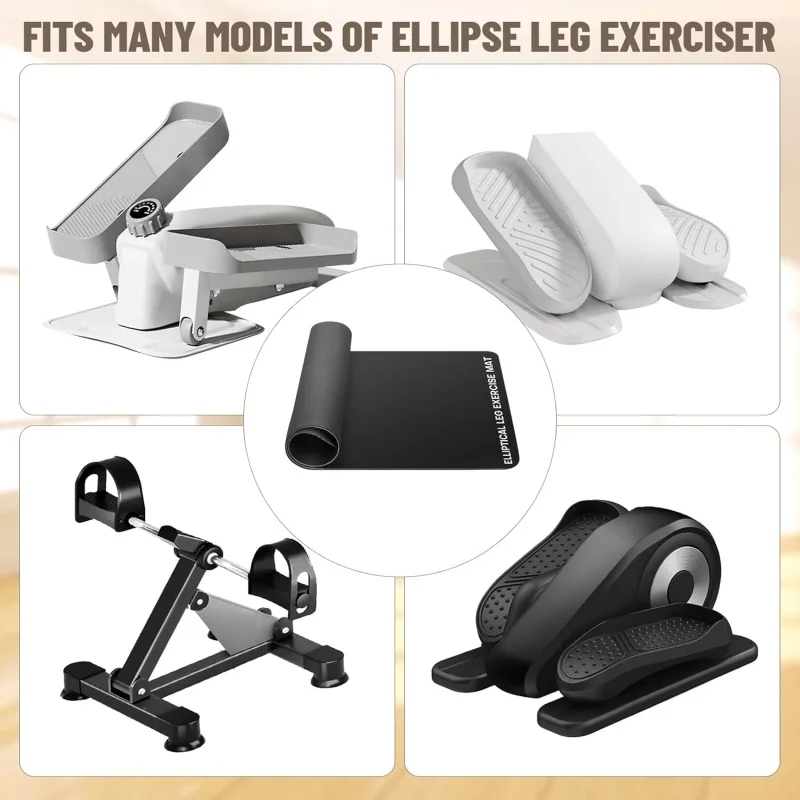 40*60 سنتيمتر تحت مكتب بيضاوي الشكل حصيرة عدم الانزلاق Peloton الدراجة حصيرة معدات التمرين ل Peloton دراجة ممارسة الدراجة بساط للتمرين الصغيرة