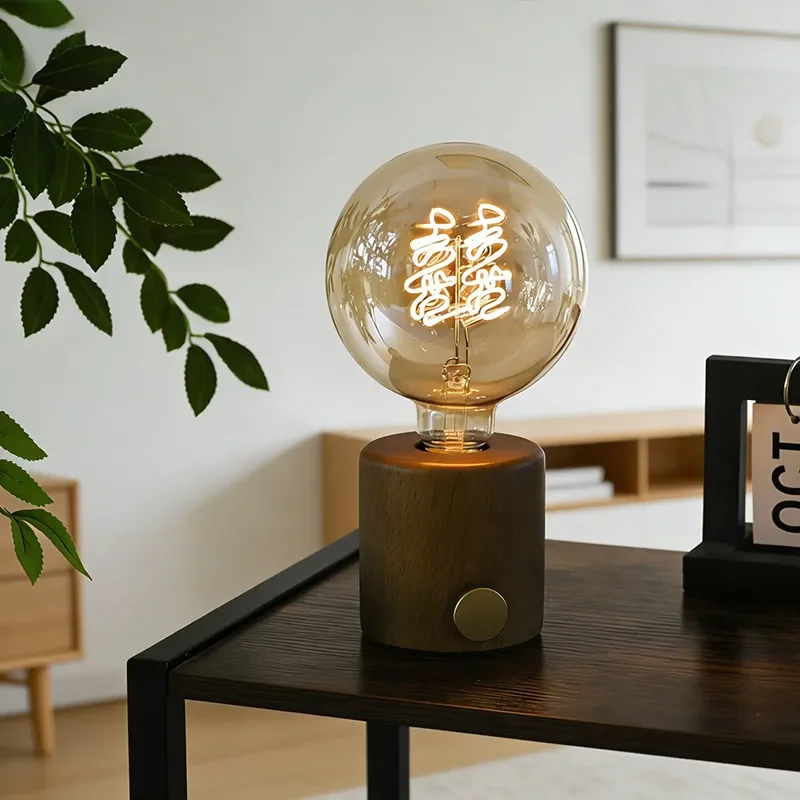 Character LED Night Light Romantic Ambient Lamp for Bedroom Bedside Decor Wedding Gift for Couples and Friends