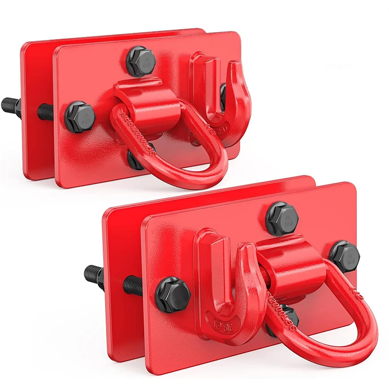 

2 крючка для ковша трактора, кованый стальной болт, буксировочный крюк с задней пластиной, подходит для грузовиков с ведрами трактораMAX 15000 фунтов