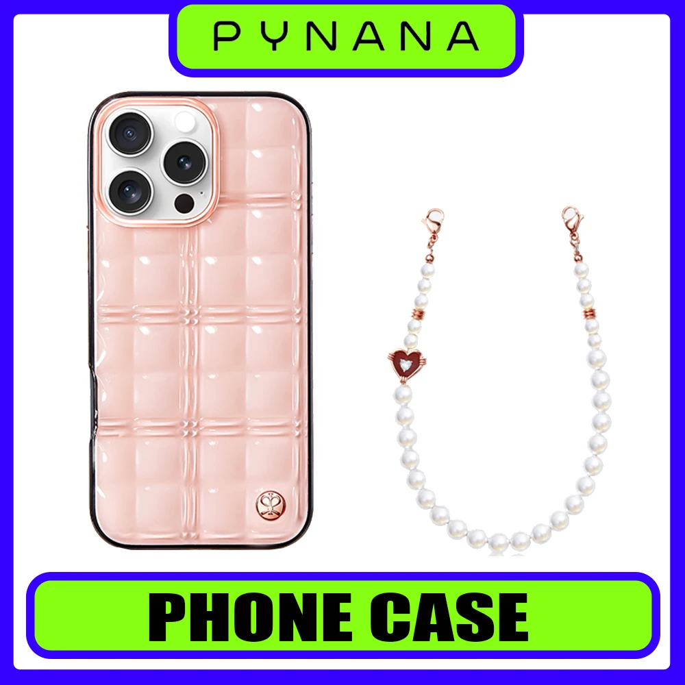 

Pynana Iphone Case Magnetic Anti-Fall Customized Mousse Set For Iphone 16promax/16pro Phone Case All-Inclusive Phone Accessories