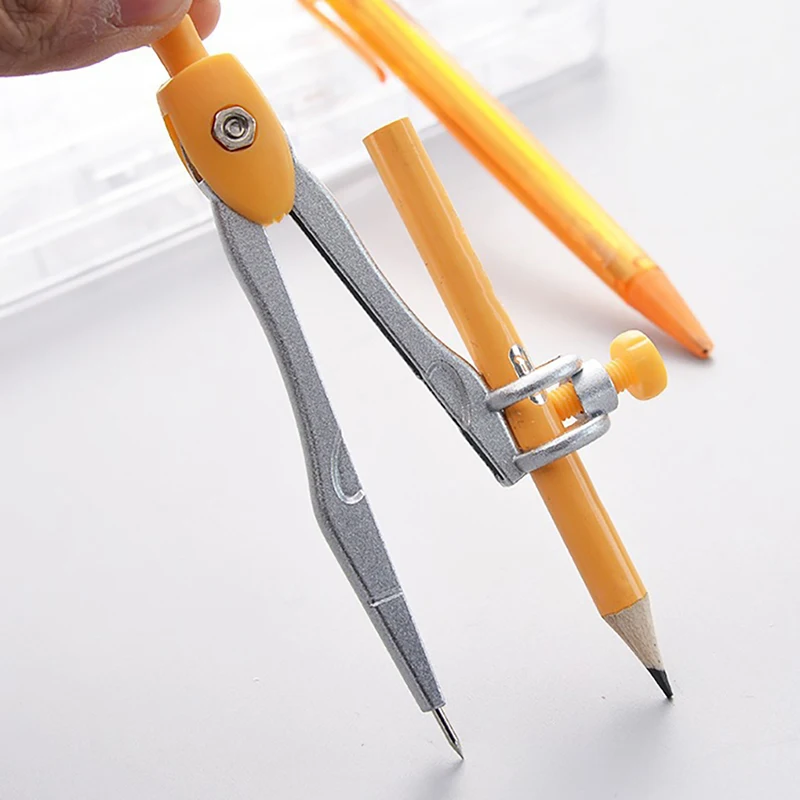 8pcs/Set Creative Ruler Sets For Students Stationery Pencil Sharpener Eraser Compass Exam Draw Tools School Office Supplies