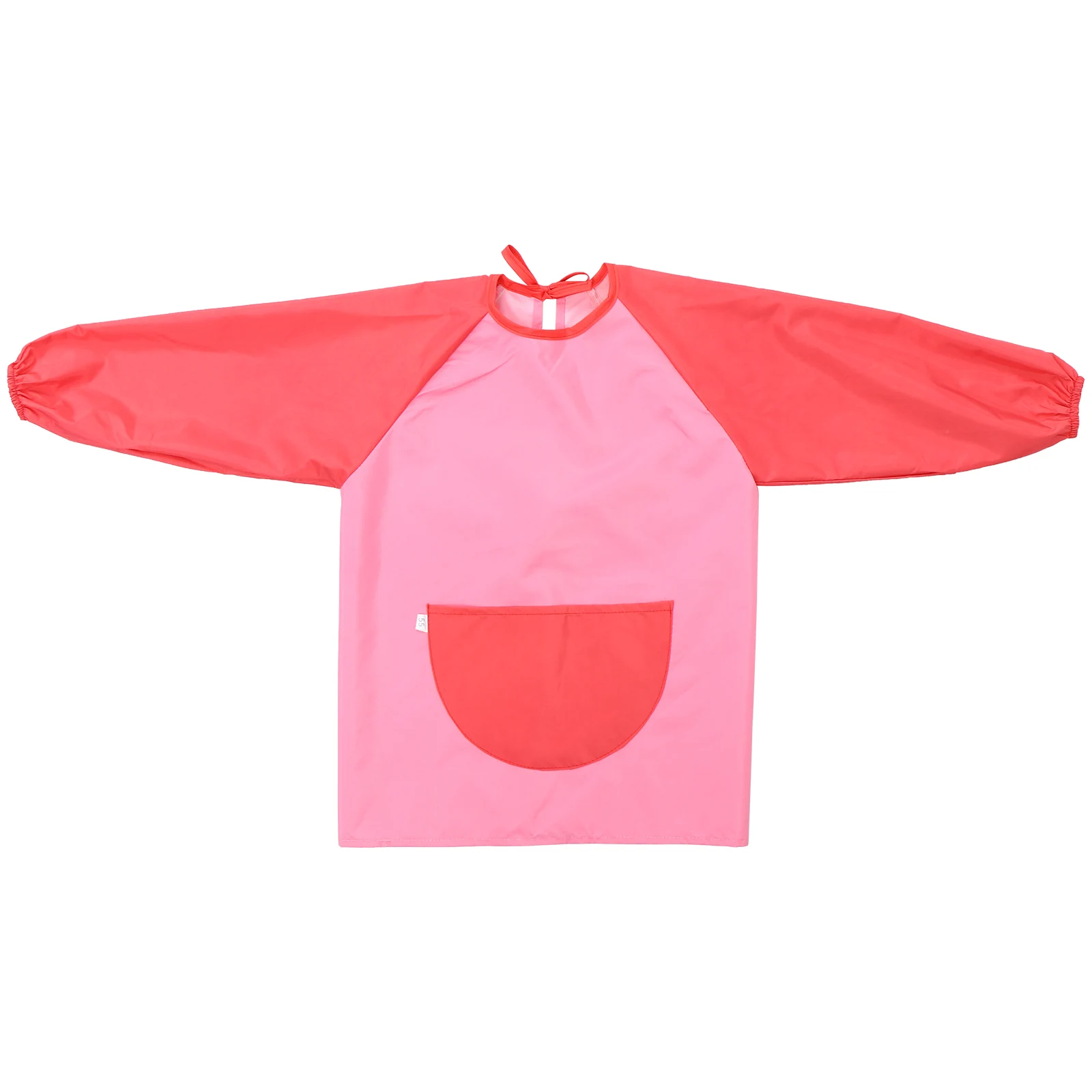 

Waterproof and Coat Overalls Art Smock Rosy Polyester Drawing Painting Child