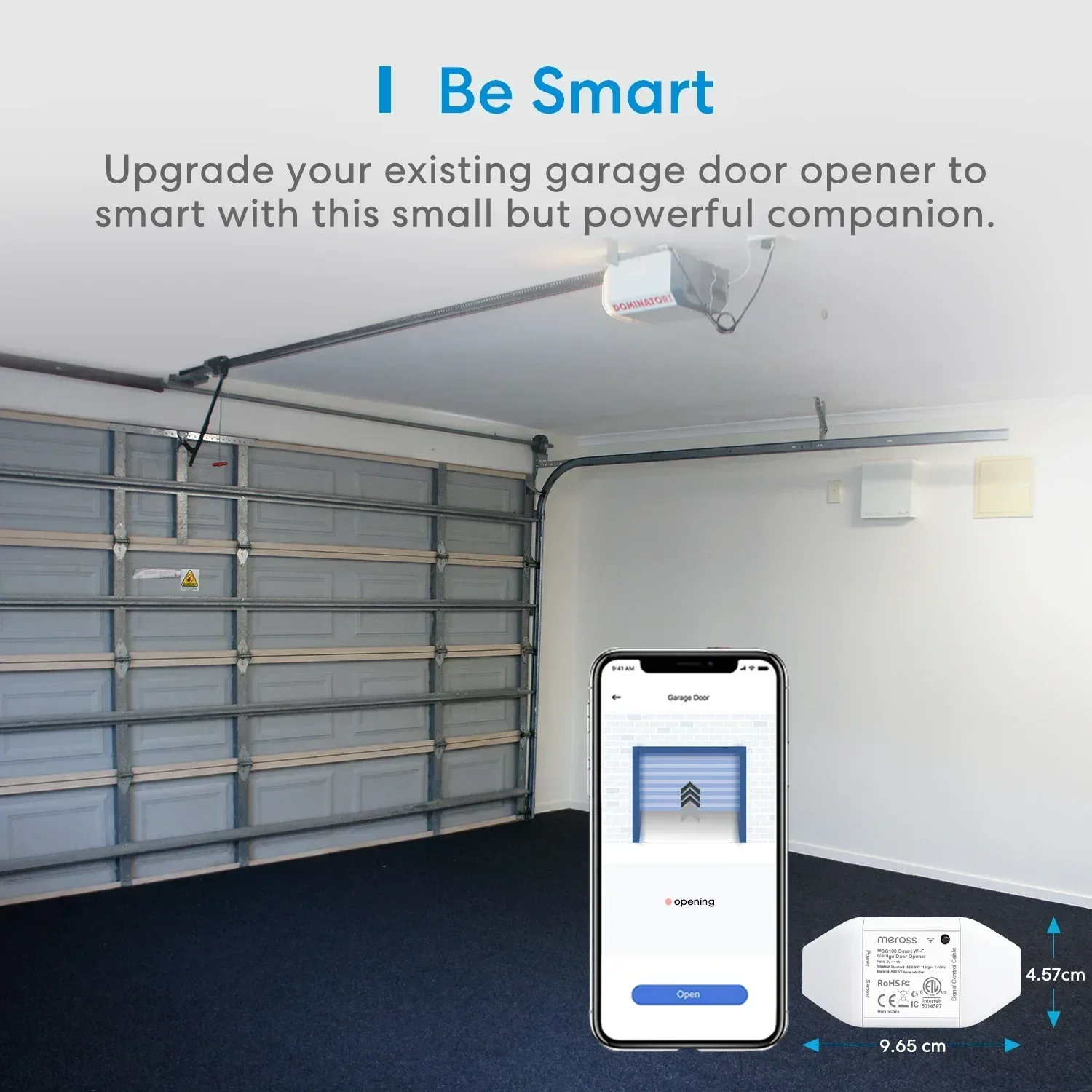Intelligent Garage Roller Shutter Door Switch Motor On/off Device Voice Controlled Remote Control For Household Usecheap And Fin