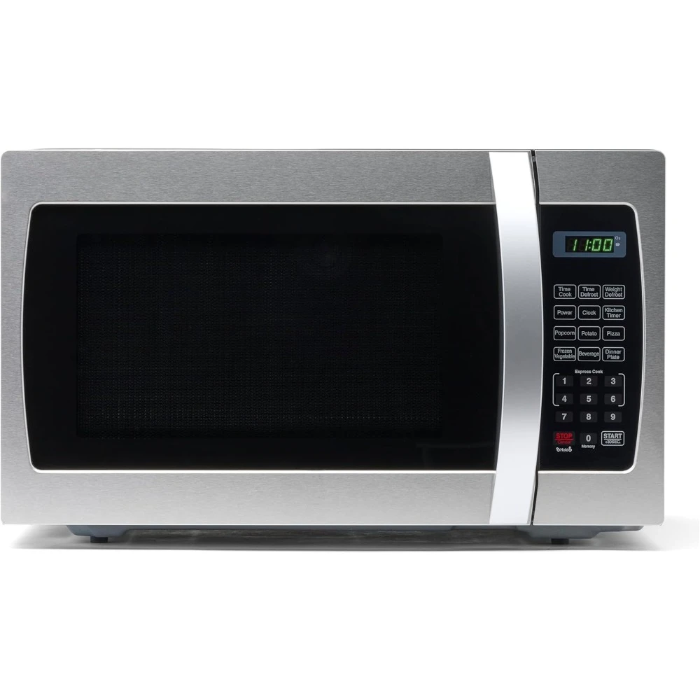 

Countertop Microwave 1000 Watts, 1.3 Cu. Ft. - Microwave Oven with LED Lighting and Child Lock