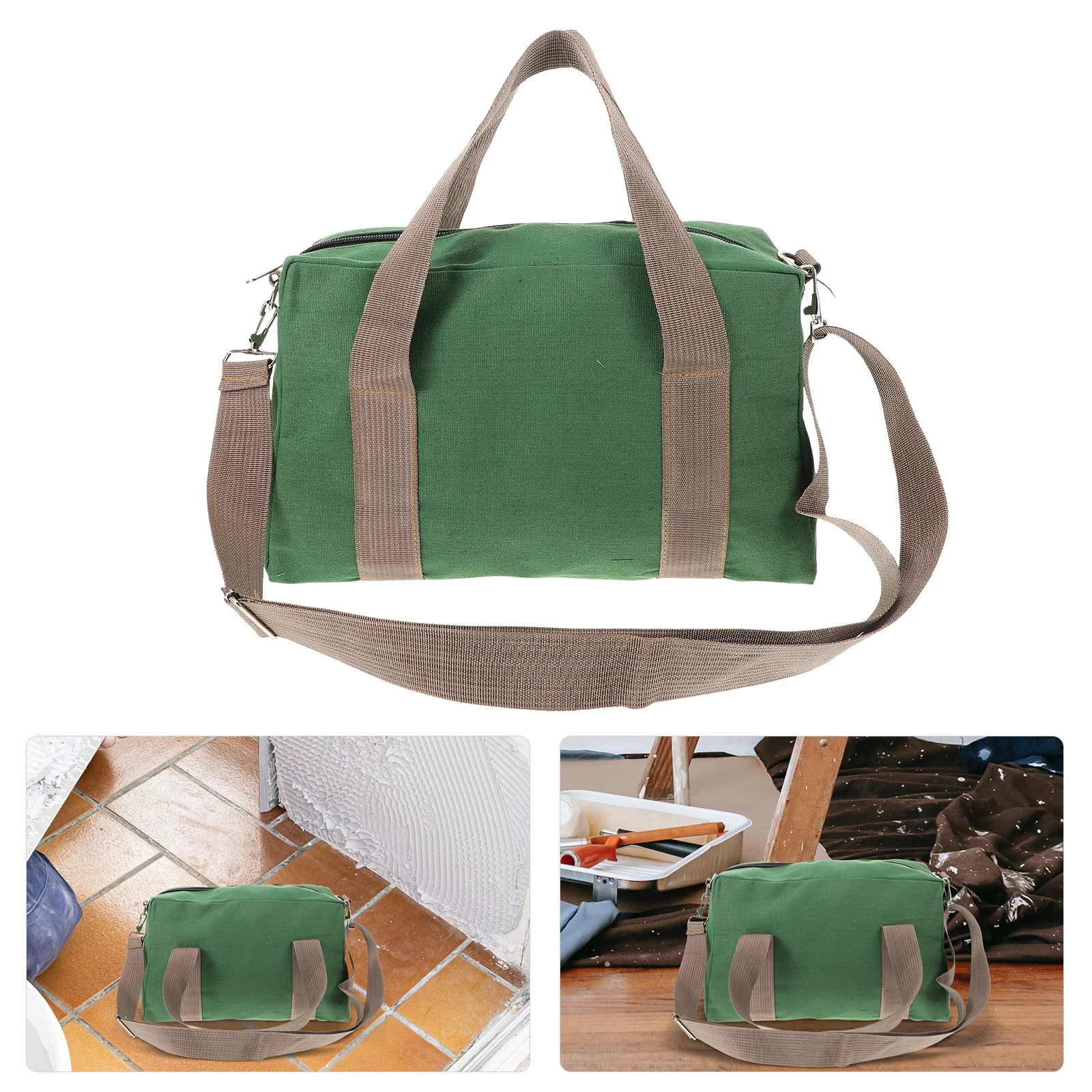 

Tool Bag Multifunctional Canvas Heavy Duty Waterproof Large Capacity Hand Tool Organizer Electrician Mechanic Repair Kit