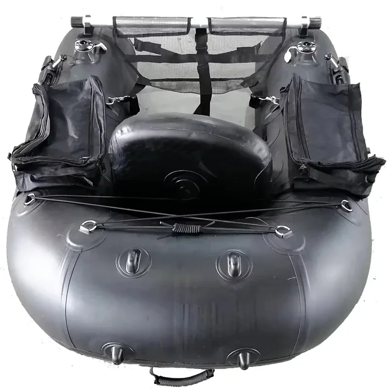 165 سنتيمتر 5.4ft البسيطة البلاستيكية نفخ تعويم الصيد البطن قارب 1 شخص