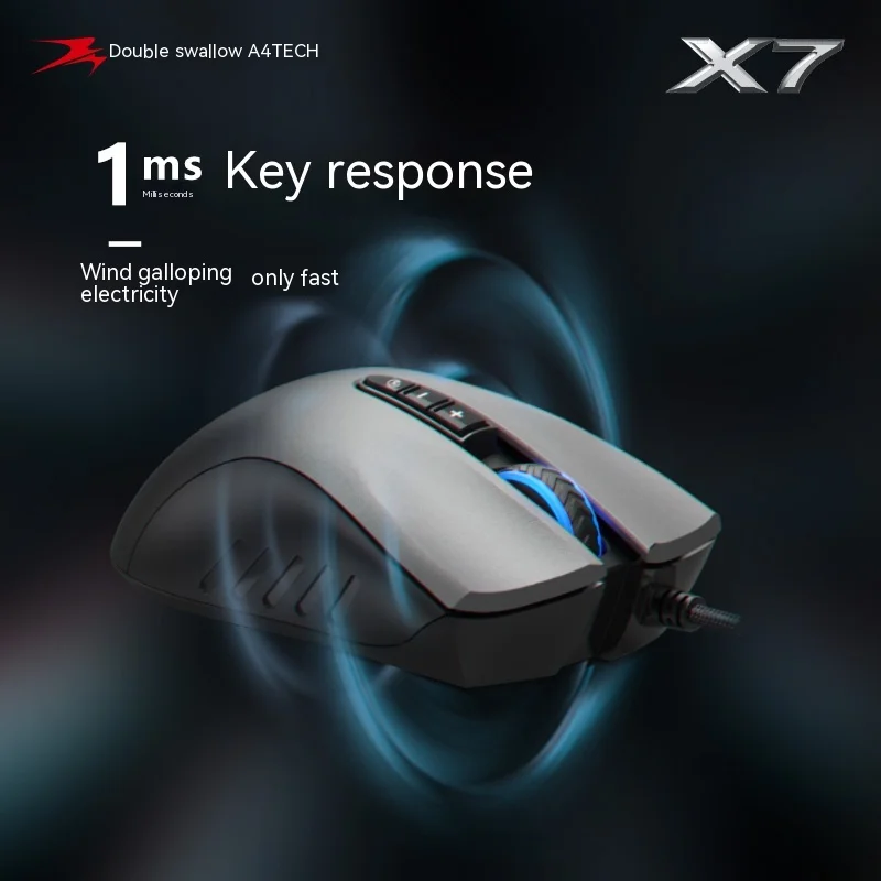 

Shuangfeiyan X7 Usb Wired Esports Mouse 2400dpi Notebook Desktop Computer Special Electronic Esports Office Game Accessories