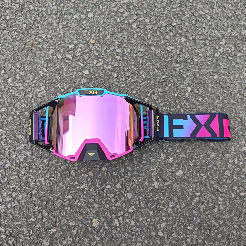 Double Layered Anti Fog Motocross Glasses Off-road Sunglasses For Man MTB ATV Windproof Protection Cycling Racing Goggles New image 2