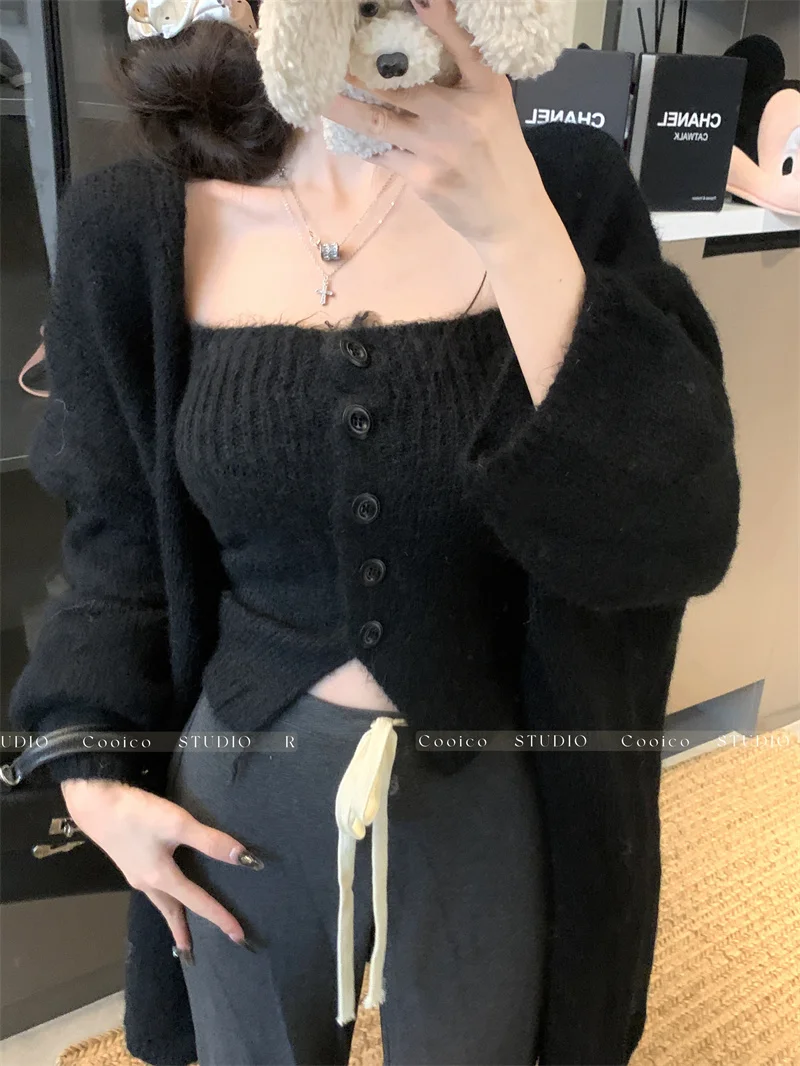 Black two piece set