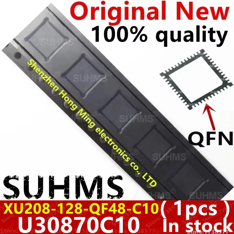 (1piece)100% New XU208-128-QF48-C10 U30870C10 QFN-48
