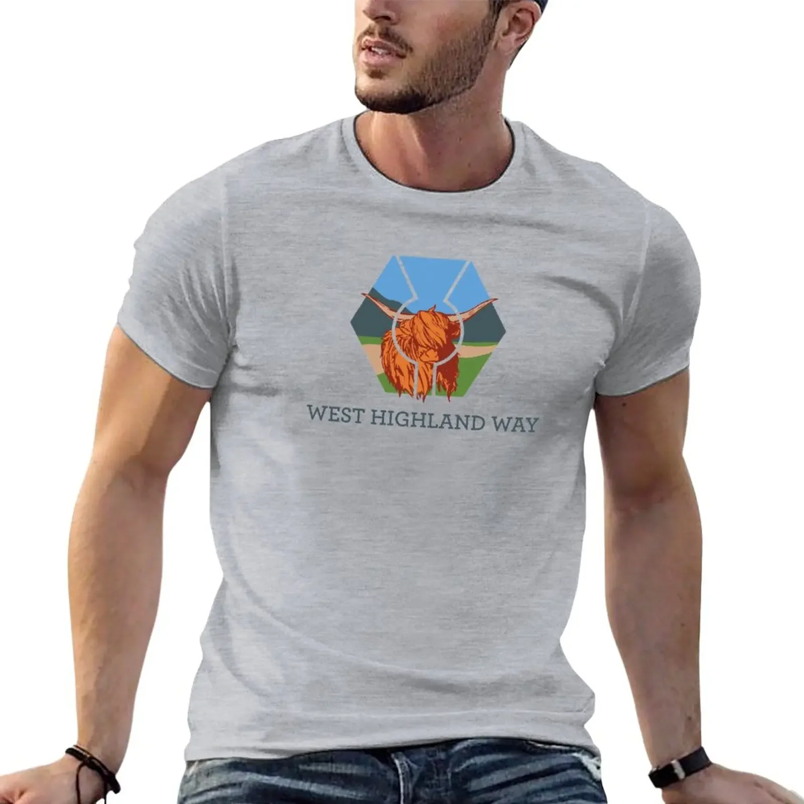 

West Highland Way - Scotland T-Shirt customs design your own tops heavyweights mens t shirt