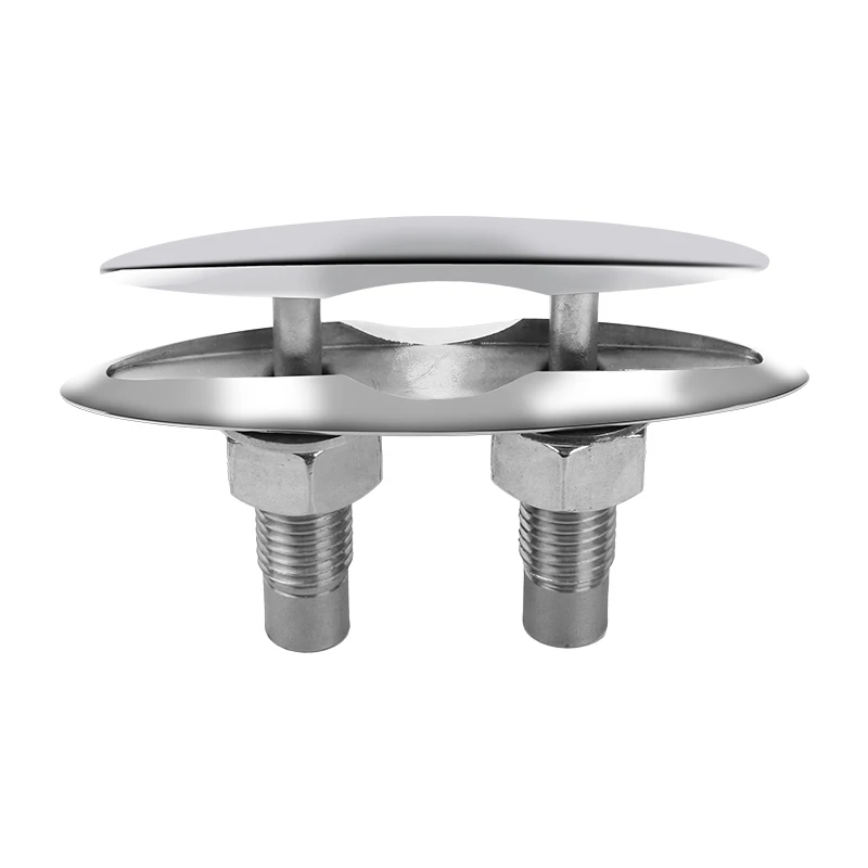 

316 stainless steel double-layer push-pull bolt Invisible bolt Marine bollard yacht hardware accessories