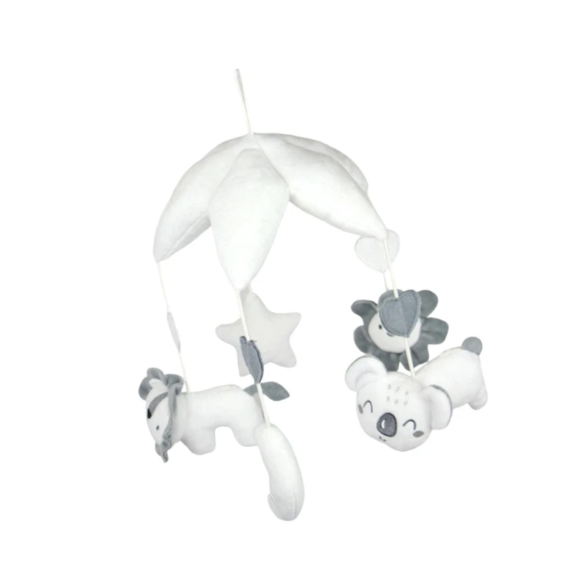 ทารก Crib แขวน Rattle ตุ๊กตาสัตว์ดนตรีมือถือของเล่นเด็ก Bed ของเล่น 15UB