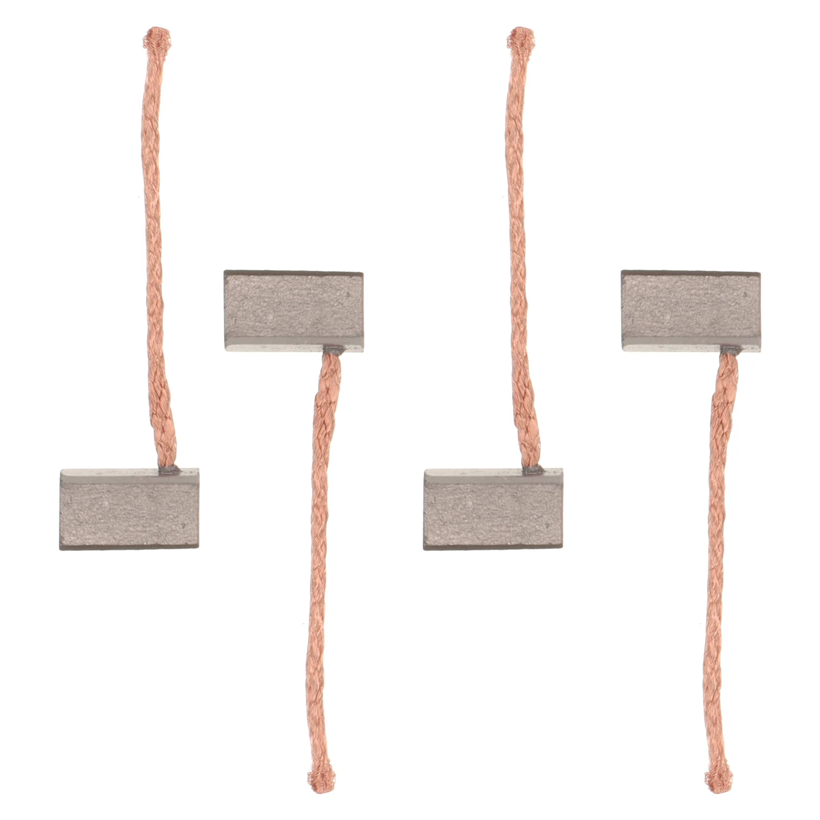 4 قطعة فرشاة كربون المحرك استخدام متعدد الاستخدامات لمختلف المحركات الكهربائية أداء طويل الأمد فرشاة كربون النحاس المحرك الكهربائي #2