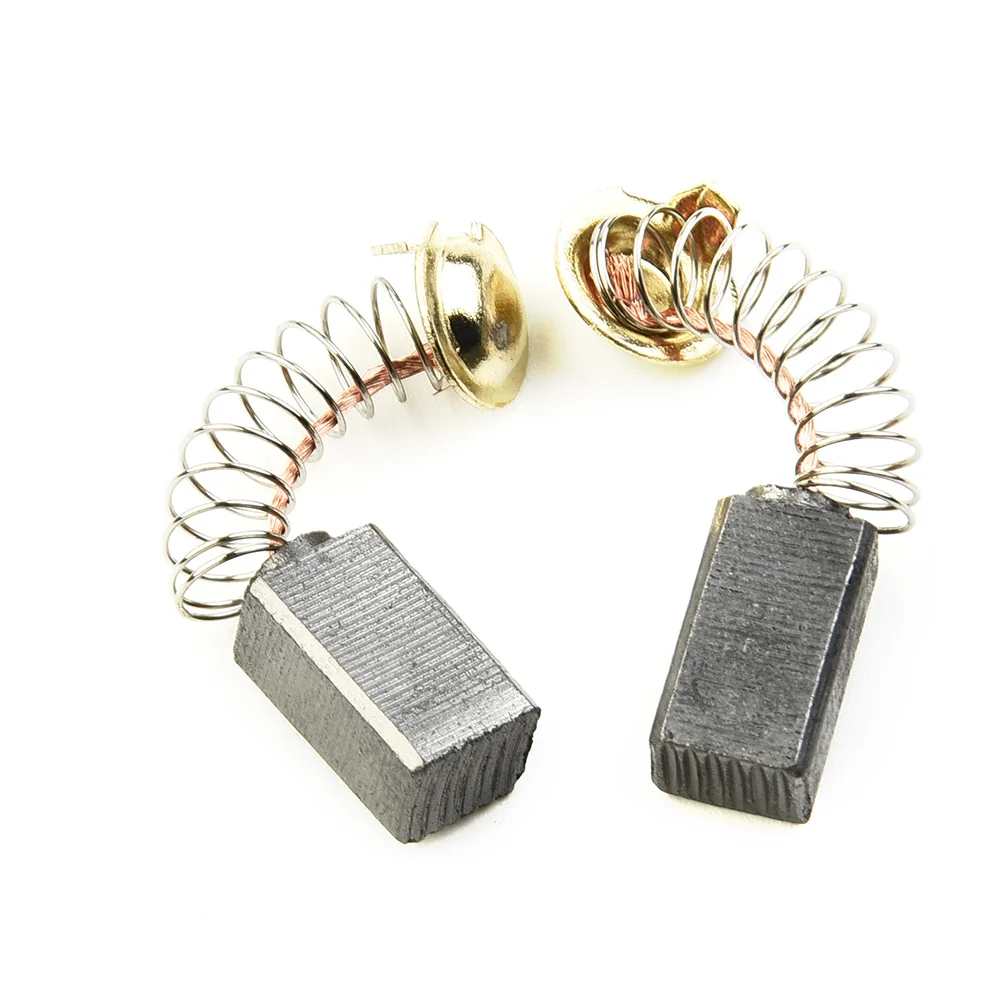2pcs Carbon Brushes For Guild PDH26G Rotary Hammer Drill 1000W 6.5x7.5x12mm E15 Power Tools Replacement Accessories