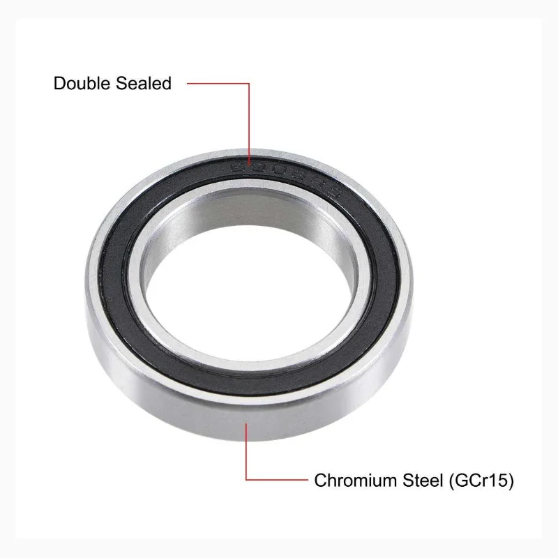 

1 шт. 6817 6818 6819 6820 6821 6822 6824 6826-2RS. Радиальный шариковый тонкостенный подшипник