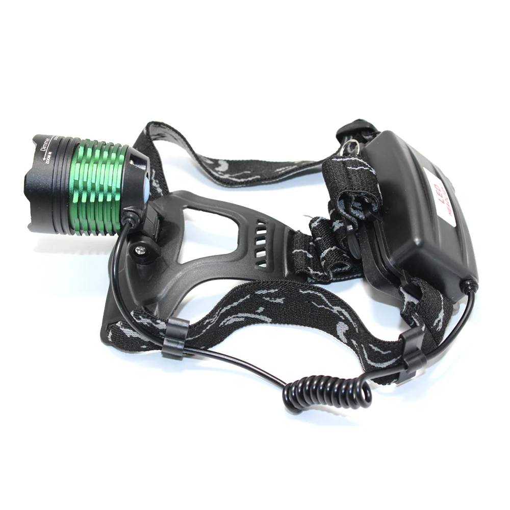 5000 Lumen T6 LED Headlamp 3 Modes Hunting lantern Outdoor ZOOM High Power LED Head Lamp 18650 Camp Headlight lantern