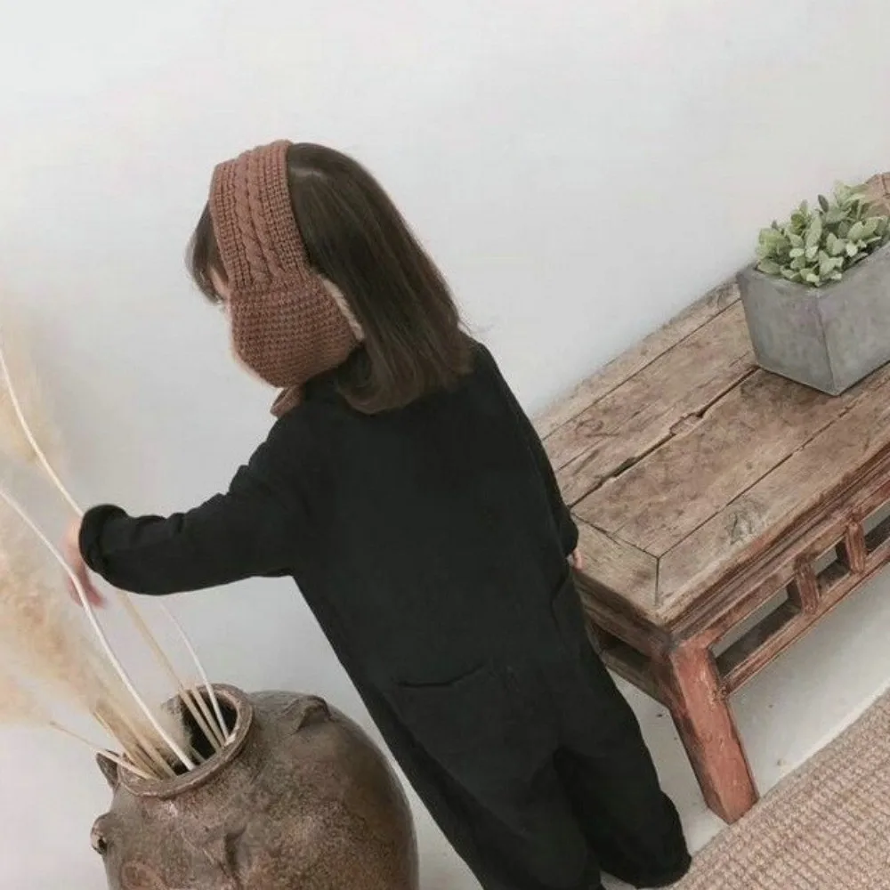 Macio à prova de vento inverno engrossado earmuffs bandana dobrável capa de orelha cachecol lã ao ar livre anti-frio earflap diariamente