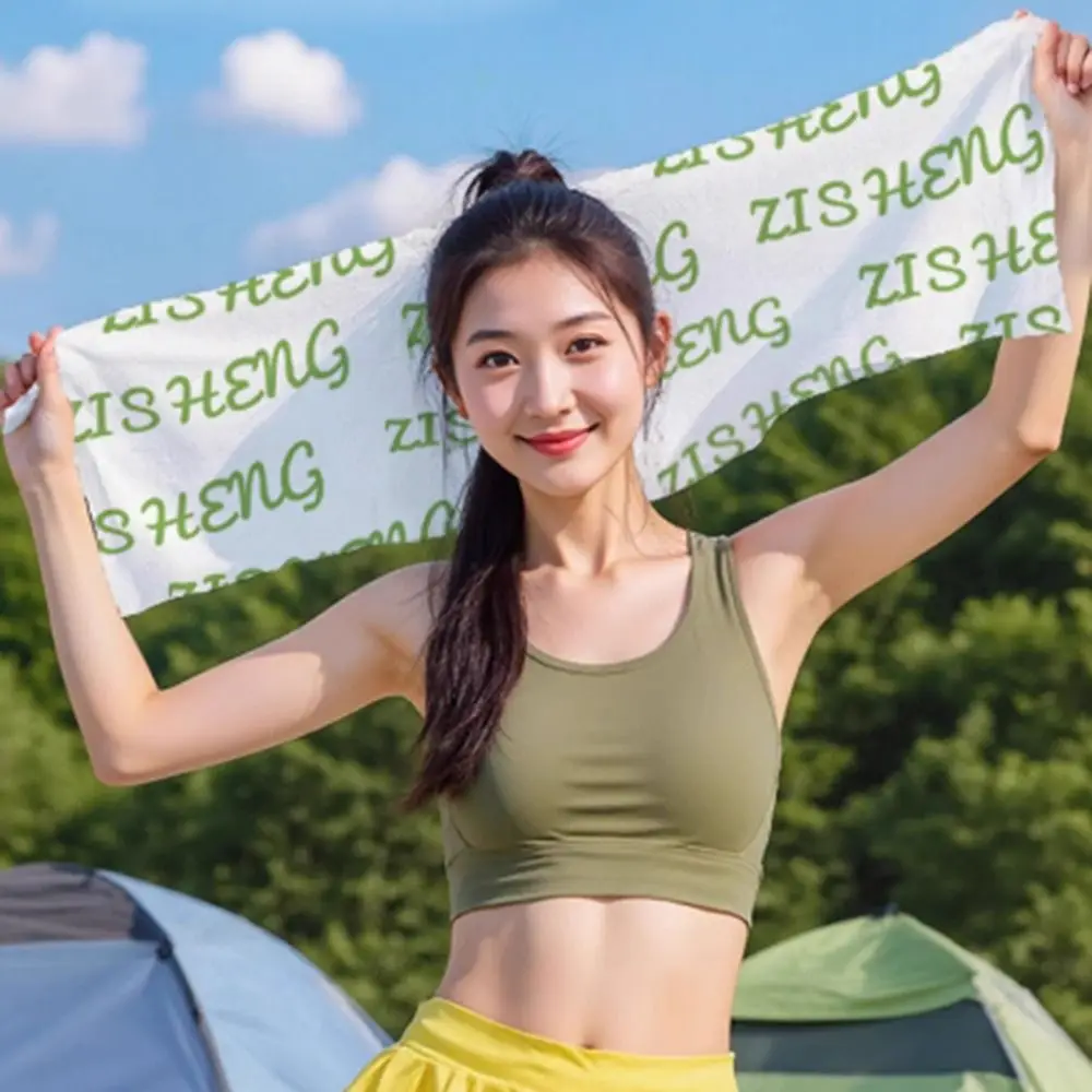 New Non Woven Fabric Cooling Towel Breathable Quick Drying Ice Wipes Disposable Sunstroke Prevention Instant Cold Towel Summer