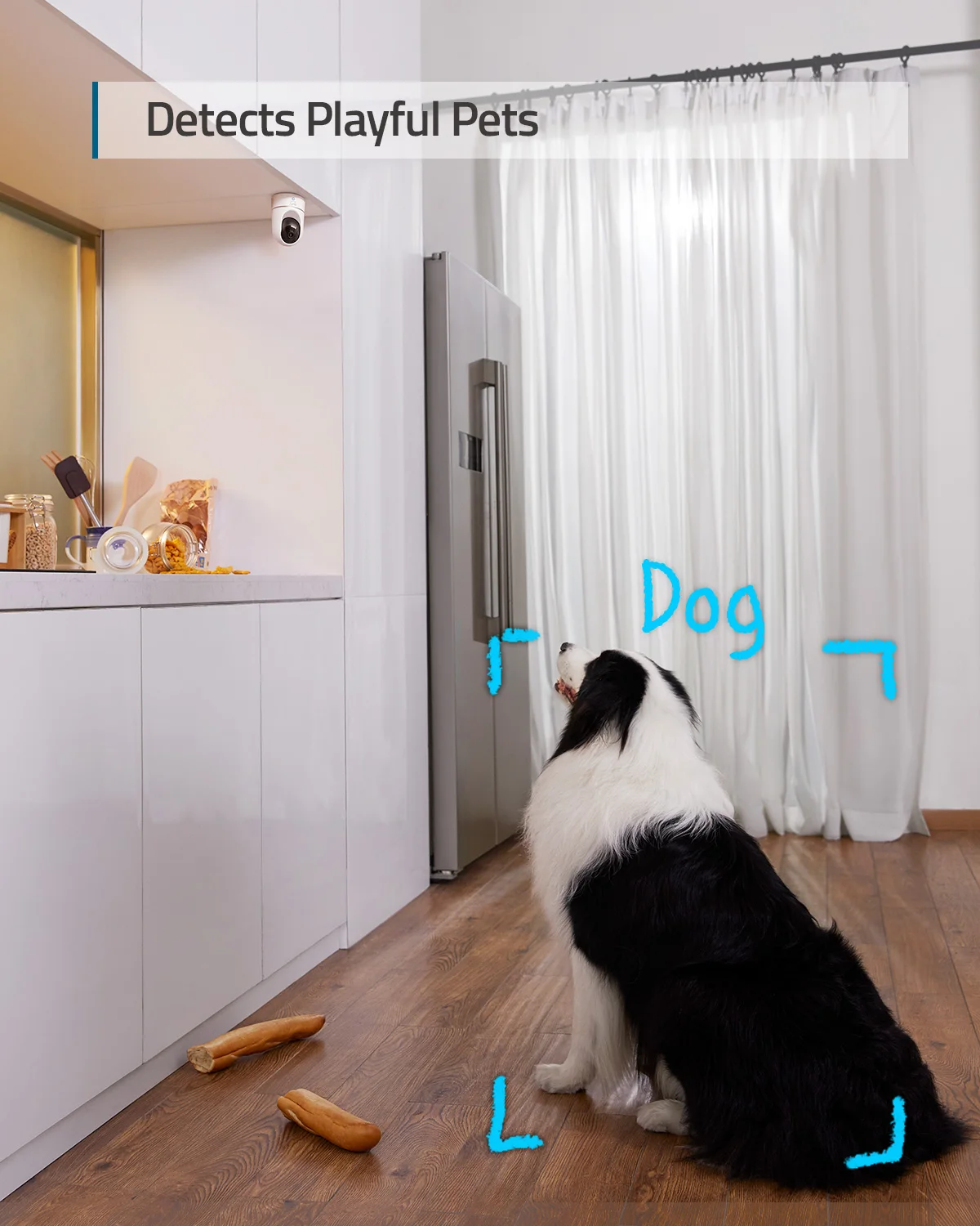 eufy Security Solo 2K Indoor Cam P24 — Pan & Tilt WiFi camera with motion tracking, human AI, voice assistant support 3