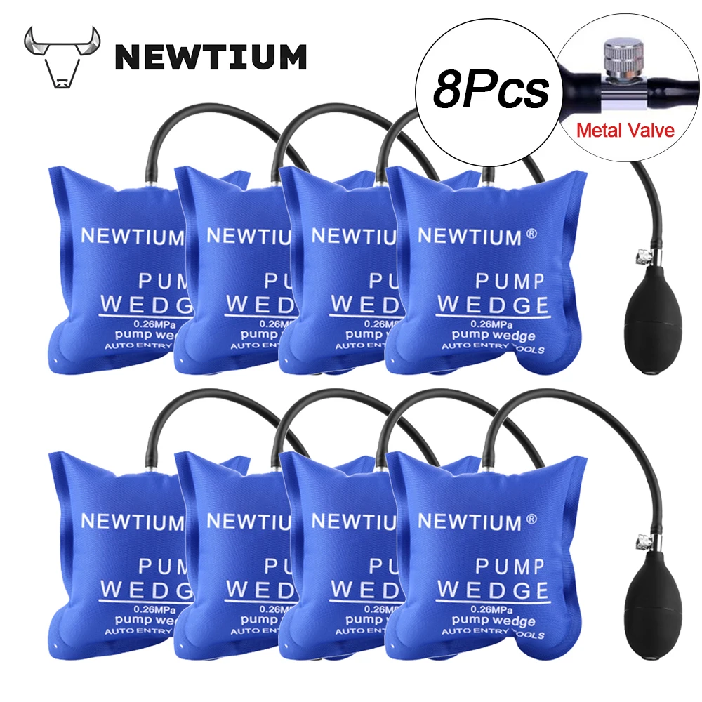 Air Pump Wedge Kit – Professional Locksmith & Auto Tool Set for Non-Damage Car Door Repair, Lock Picking and Window Installation