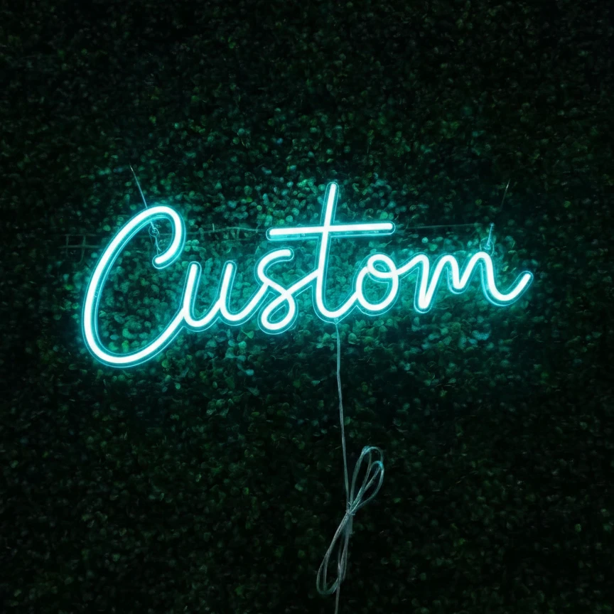Custom Name Neon Sign Dimmable LED Personalized Wall Decor Light
