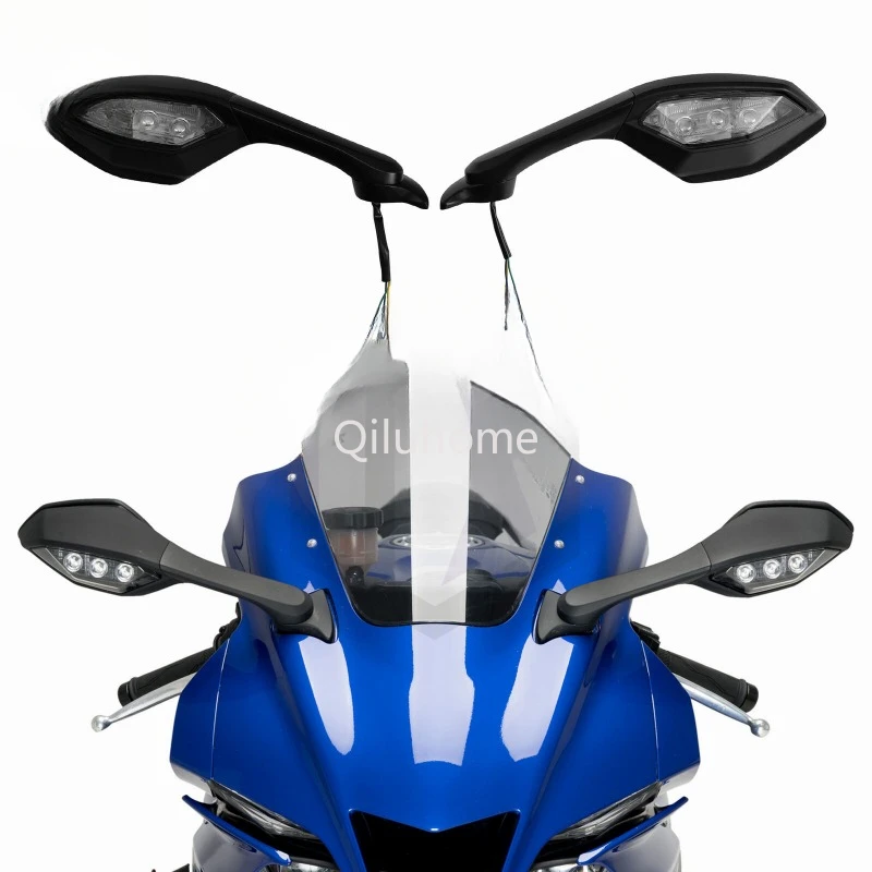 반전 반사경 백미러, 야마하 YZF R1 15-16-17-18-19 년 R6 17-18-19 에 적용 가능