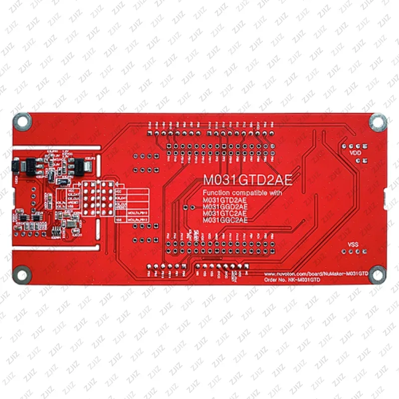 SmCpNuMaker-M031GTD Development Board ARM Cortex-M0+ 48MHz 32KB Flash 8KB RAM For IoT Embedded