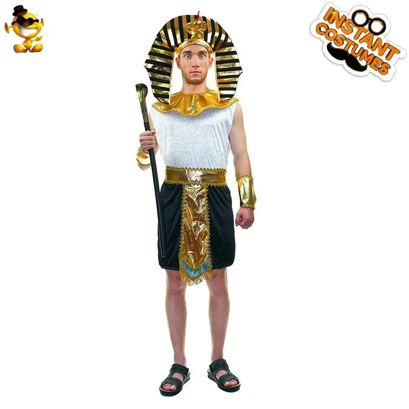 

Костюм фараона для мужчин, наряд для Хэллоуина, косплей, одежда для сценических выступлений, наряд для маскарада, традиционная одежда в стиле Чинуа