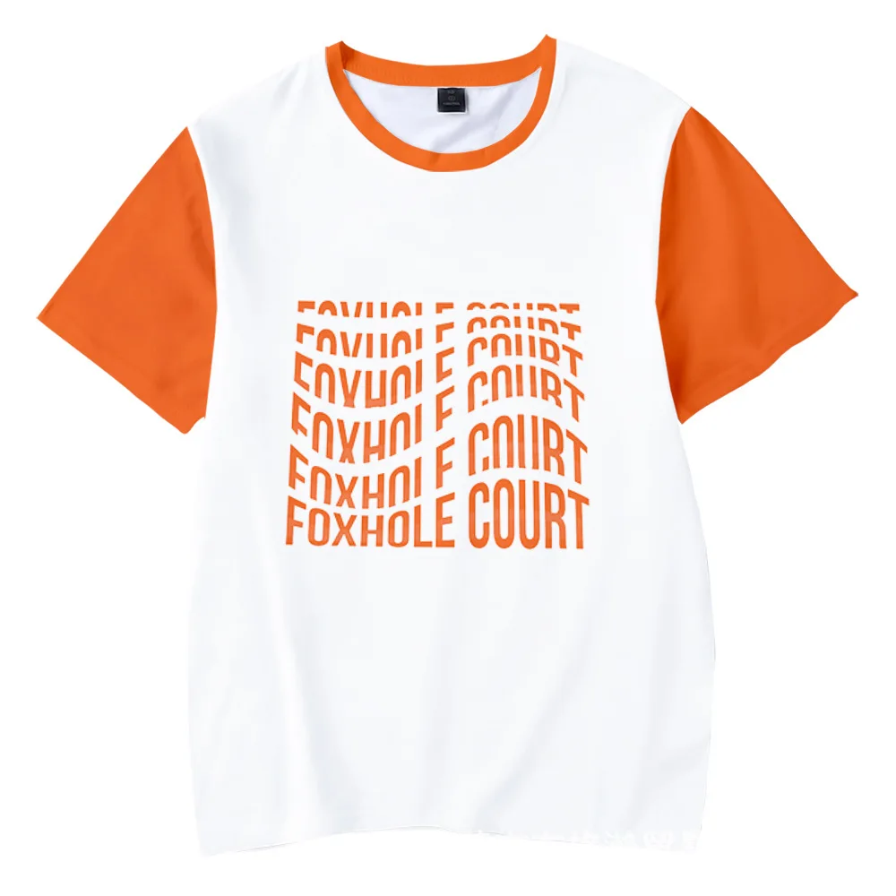 3D футболка The Foxhole Court Palmetto State Foxes унисекс, летняя забавная футболка с короткими рукавами и графическим рисунком, уличная одежда,