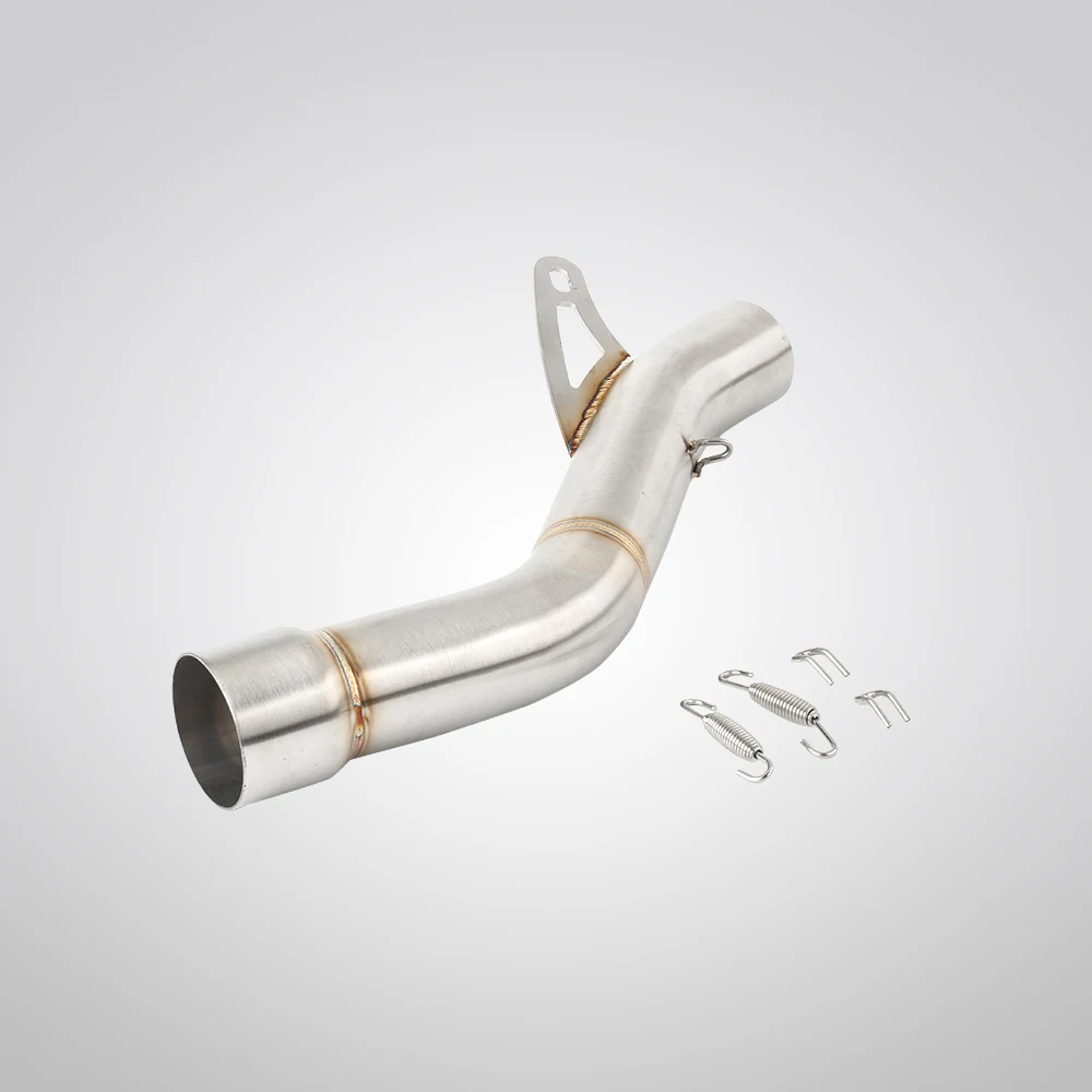 For Ducati Monster 1200 S / Monster 1200 R / 821 2020-2024 Motorcycle Exhaust Middle Link Pipe Slip-on 304 Stainless Steel