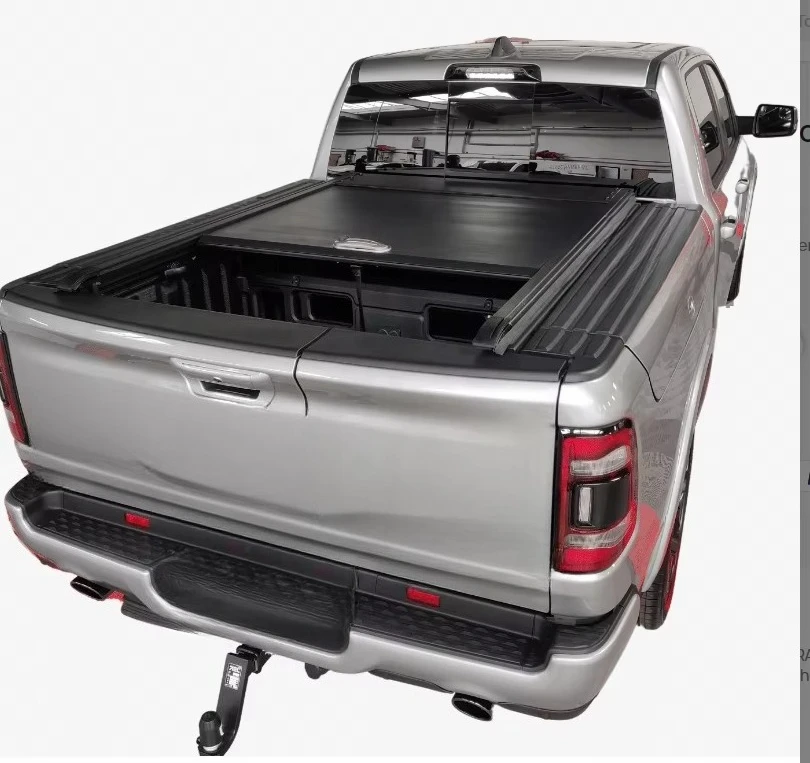 Pickup Truck Retractable Roller Lid Bed Cover Aluminum Tonneau Cover for dodge Ram 1500 2015 Bed Cover
