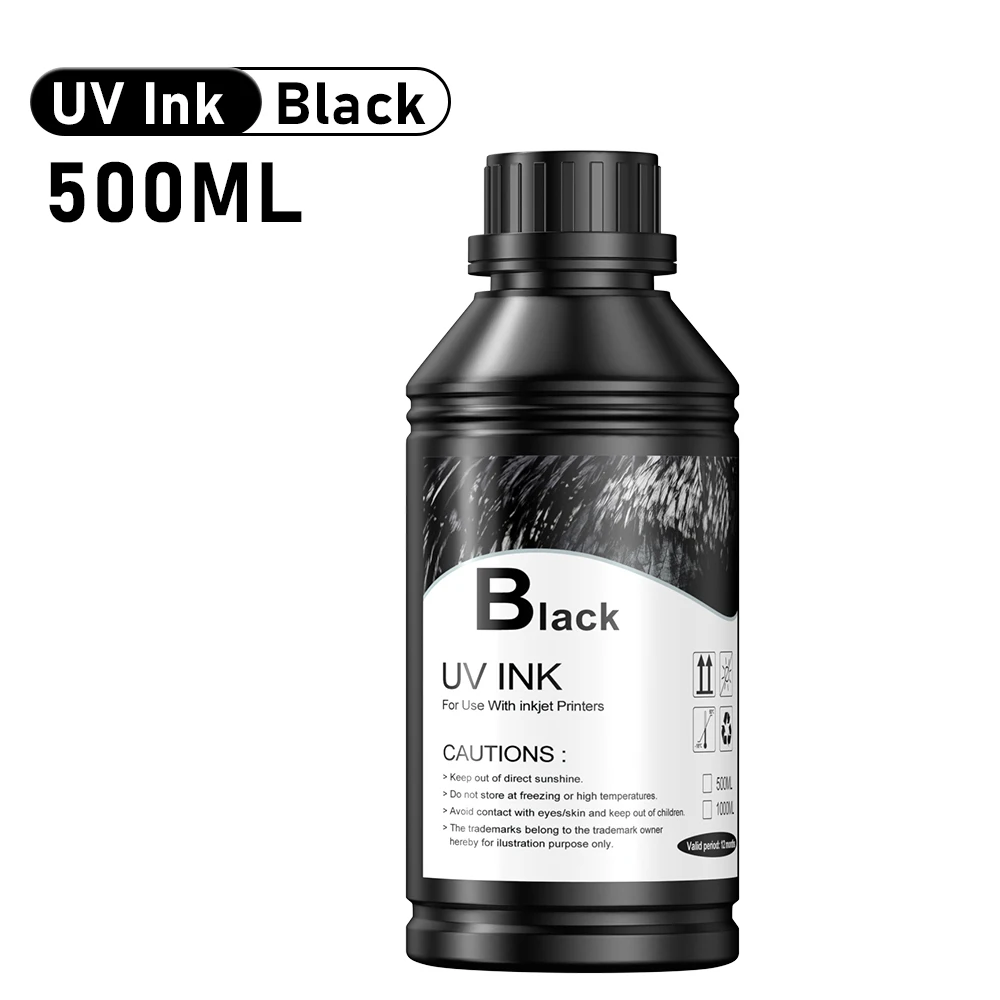 OYfame 500ML LED UV Ink For uv dtf printer  ink For Epson L800 L805 L1800 R290 R330 1390 DX5UV Flatbed Printer Universal UV Ink