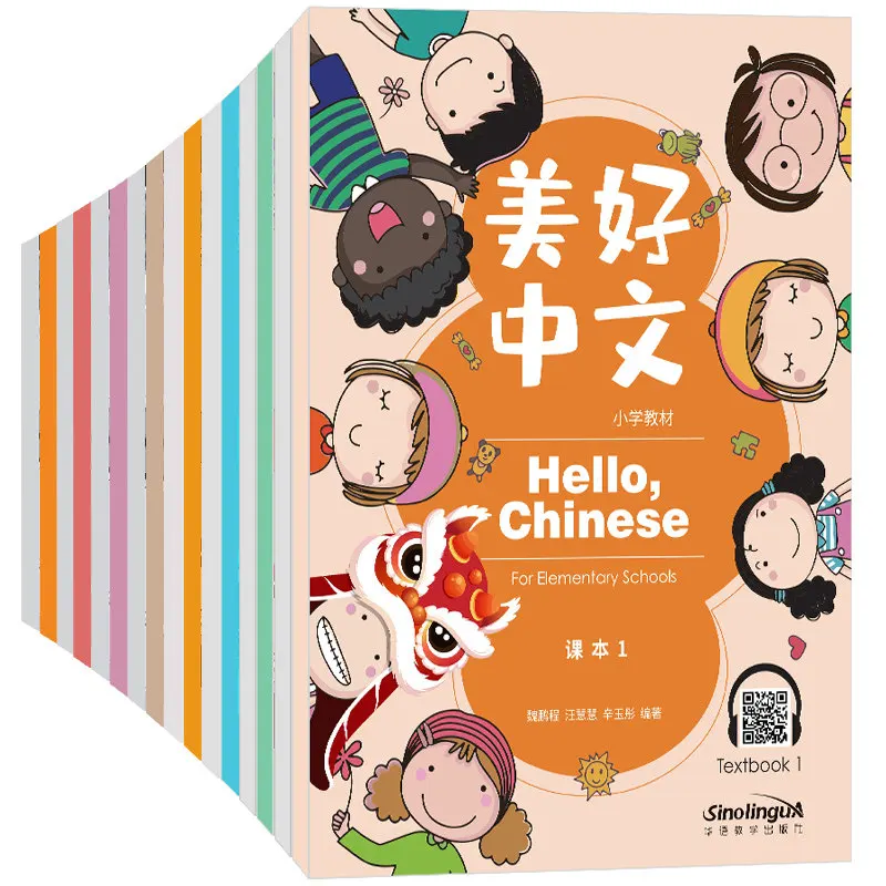 

Hello Chinese, Primary School Textbooks (Grades 1-5) International School Chinese Textbooks and Workbooks Chinese-English